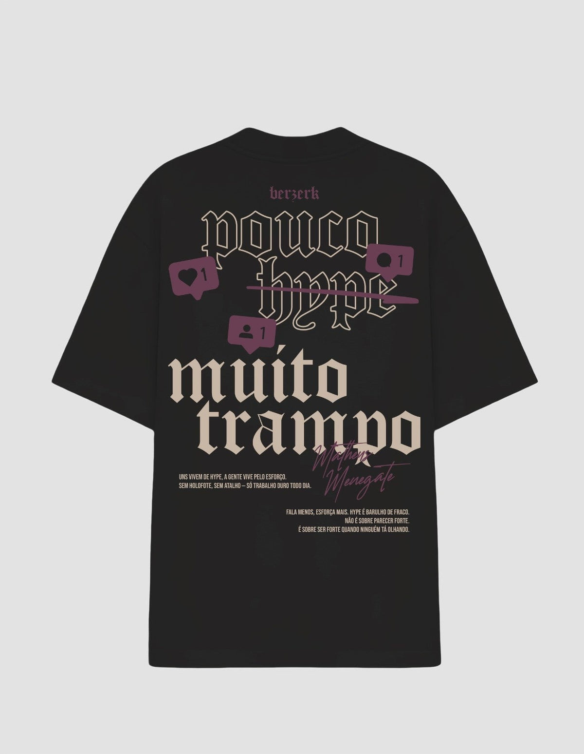 MENEGATE - Pouco Hype, Muito Trampo